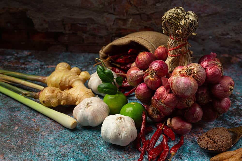How to make thai green curry paste